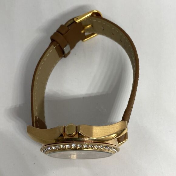 Fossil Riley ES2811 Women's Brown Leather Analog Dial Quartz Wrist Watch OP797 - Picture 8 of 12